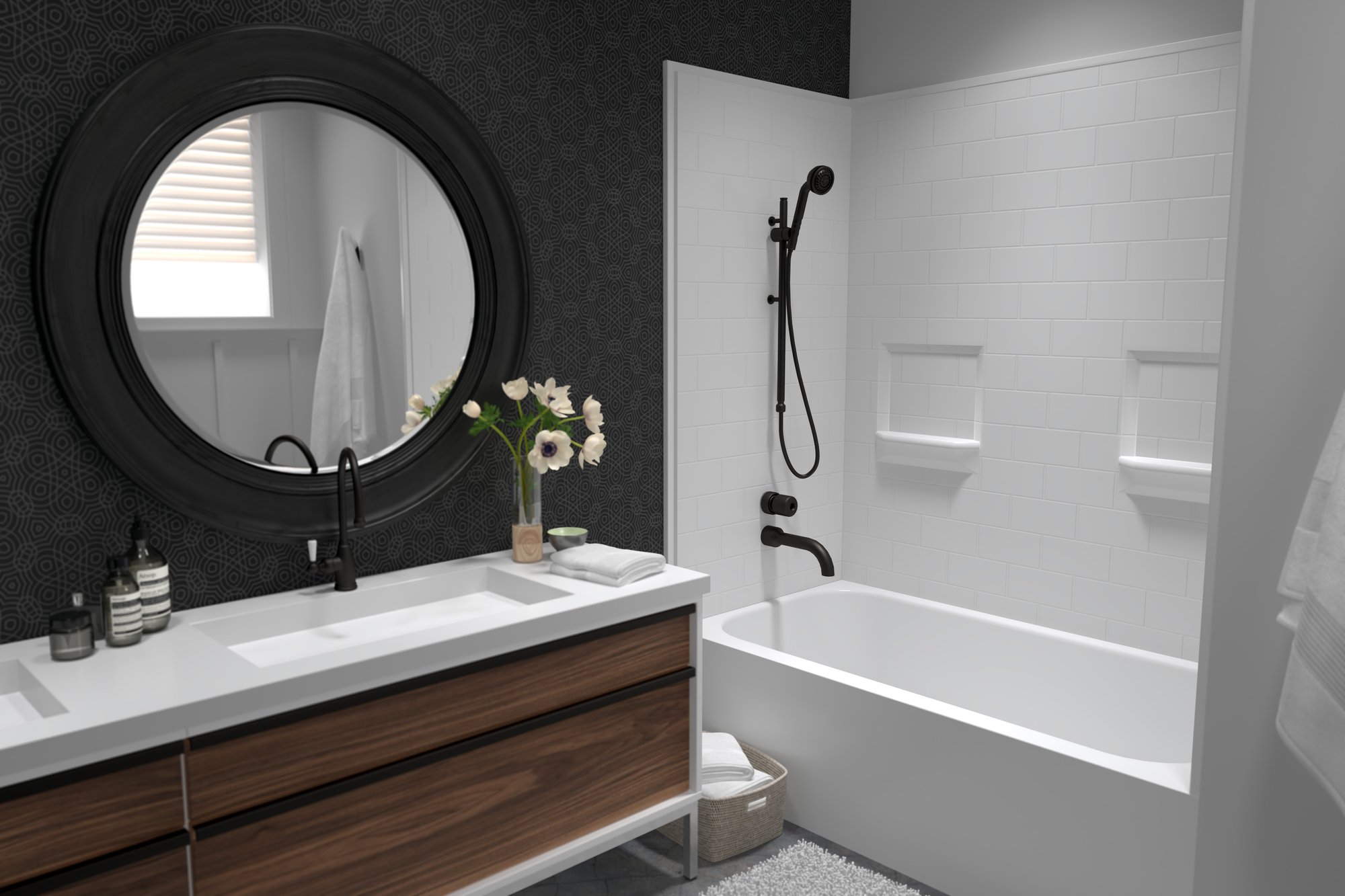 Tub Shower Rendering